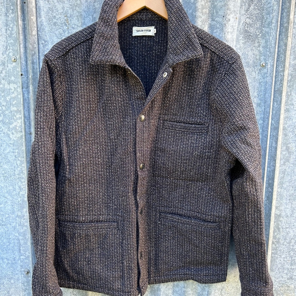 Taylor Stitch Decker Jacket in wool Beach Cloth